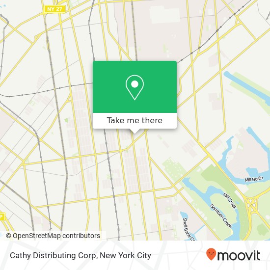 Mapa de Cathy Distributing Corp
