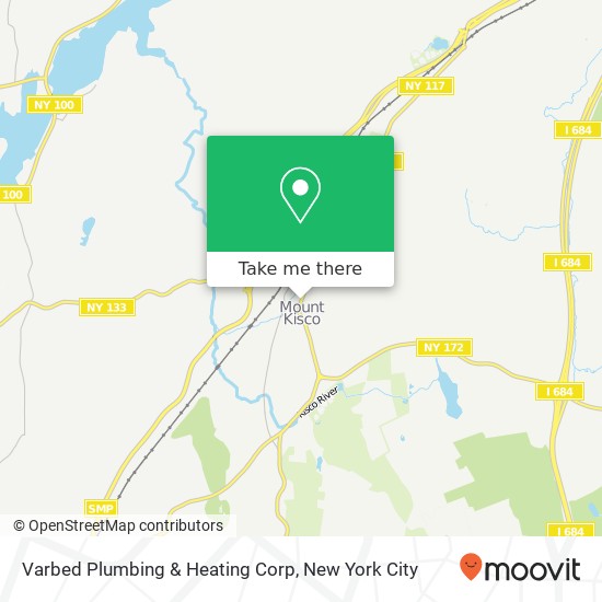 Mapa de Varbed Plumbing & Heating Corp