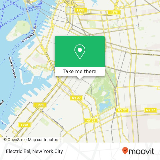 Electric Eel map