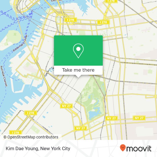 Kim Dae Young map