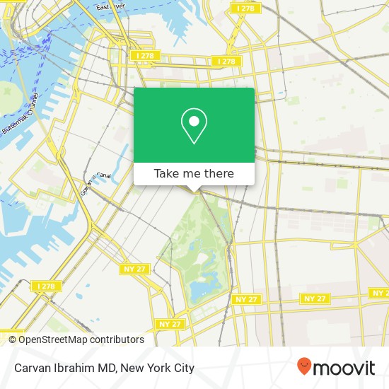 Carvan Ibrahim MD map