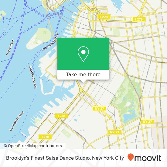Brooklyn's Finest Salsa Dance Studio map