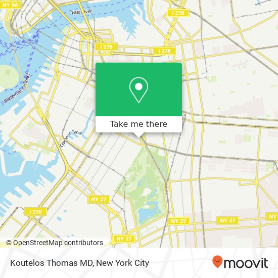Mapa de Koutelos Thomas MD