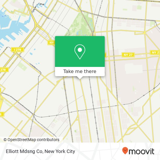 Mapa de Elliott Mdsng Co
