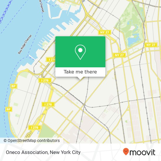 Oneco Association map