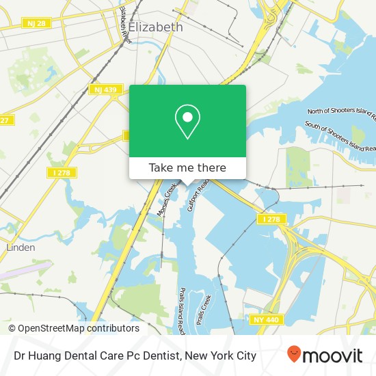Dr Huang Dental Care Pc Dentist map