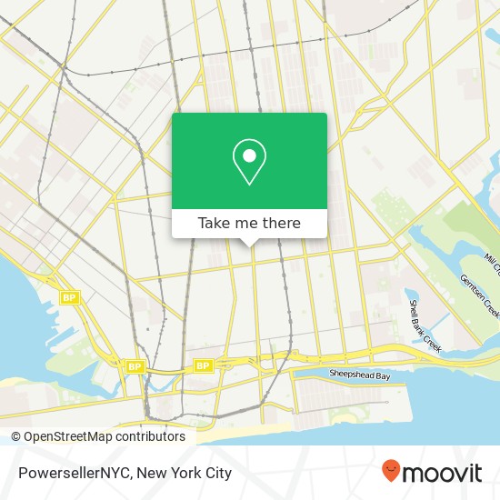 Mapa de PowersellerNYC