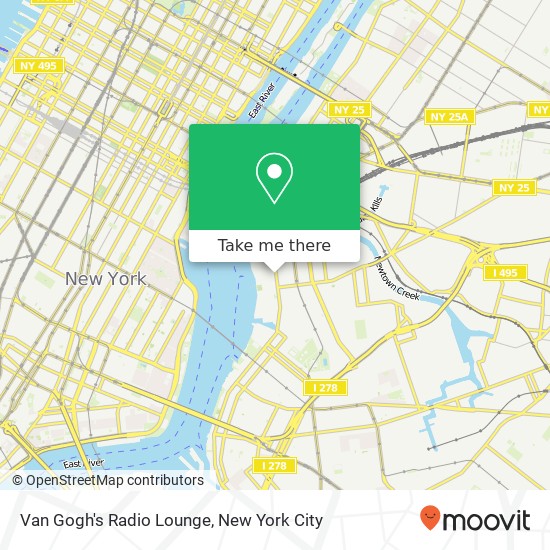 Mapa de Van Gogh's Radio Lounge