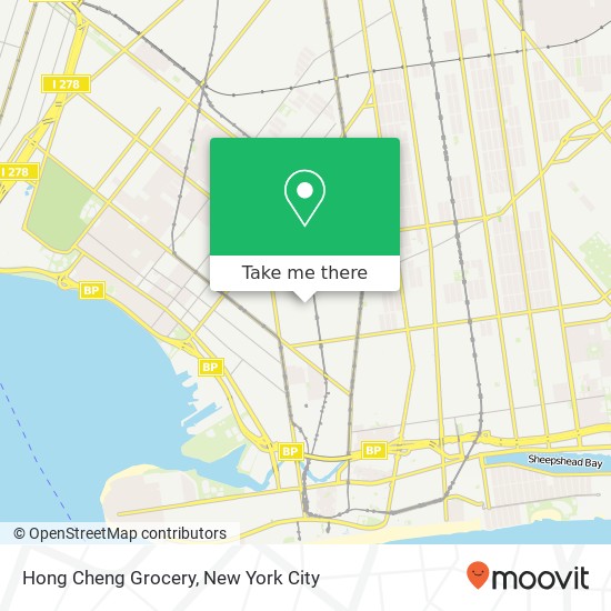 Mapa de Hong Cheng Grocery