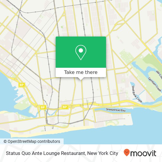 Status Quo Ante Lounge Restaurant map