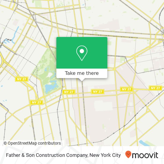 Father & Son Construction Company map