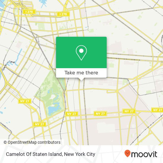 Mapa de Camelot Of Staten Island