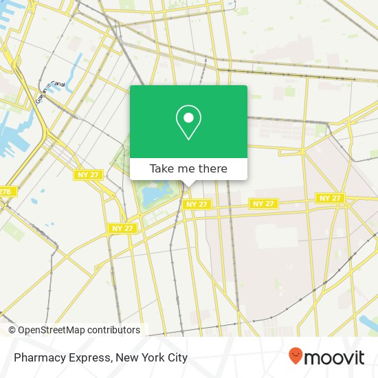 Pharmacy Express map