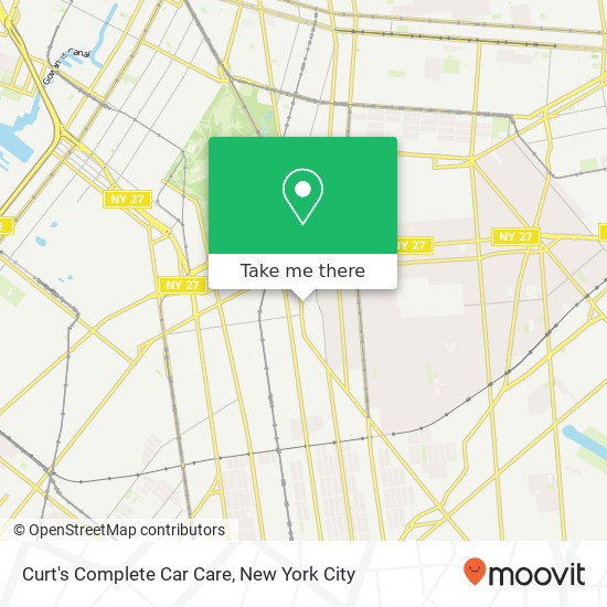 Curt's Complete Car Care map