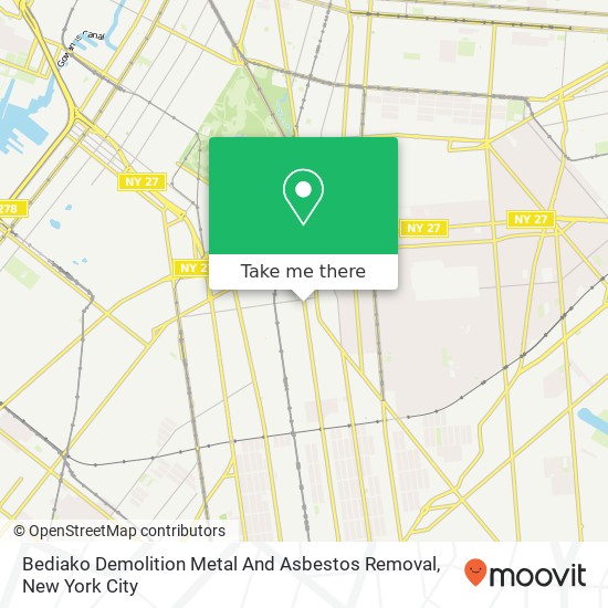 Mapa de Bediako Demolition Metal And Asbestos Removal