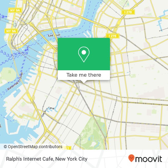 Mapa de Ralph's Internet Cafe