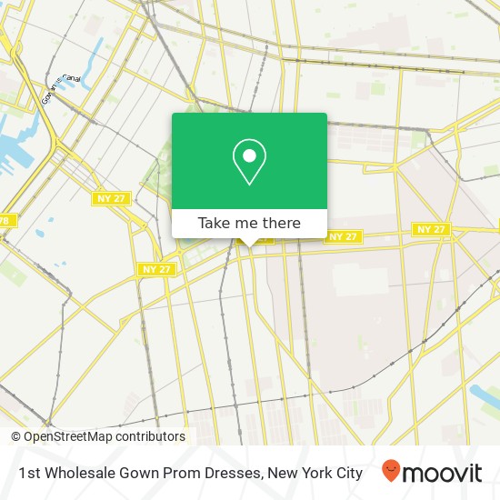 1st Wholesale Gown Prom Dresses map