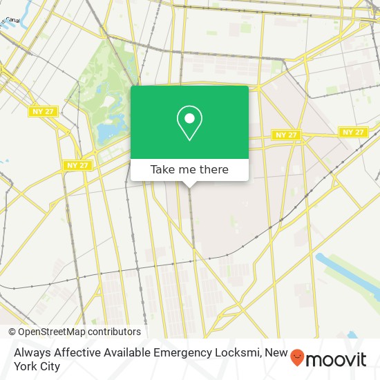 Always Affective Available Emergency Locksmi map