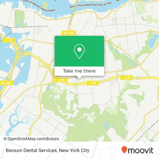 Benson Dental Services map