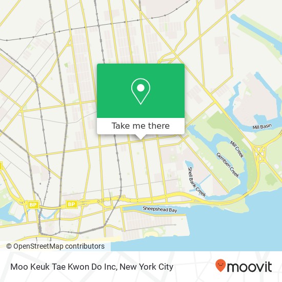 Mapa de Moo Keuk Tae Kwon Do Inc