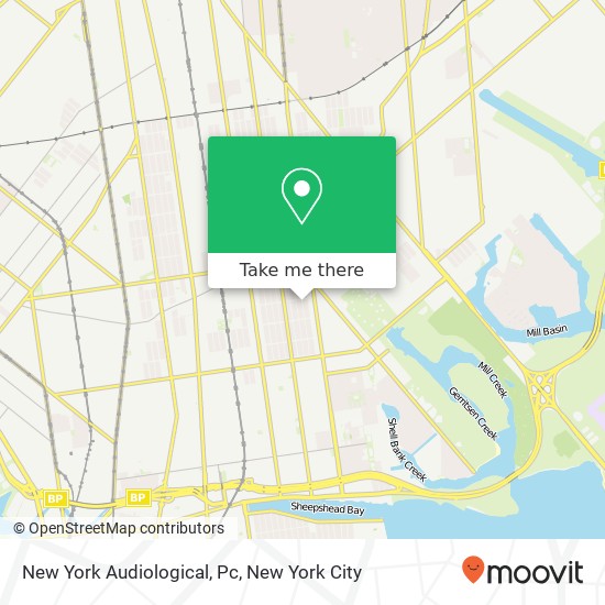 Mapa de New York Audiological, Pc