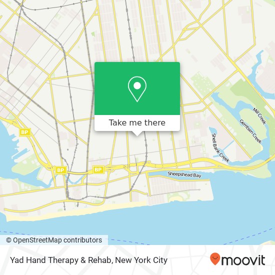 Mapa de Yad Hand Therapy & Rehab