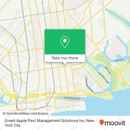 Green Apple Pest Management Solutions Inc map