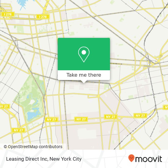 Leasing Direct Inc map