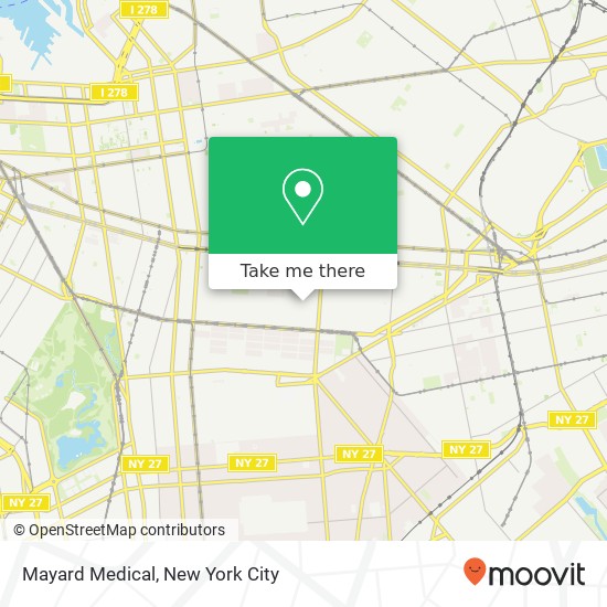 Mapa de Mayard Medical