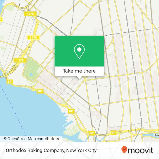 Mapa de Orthodox Baking Company