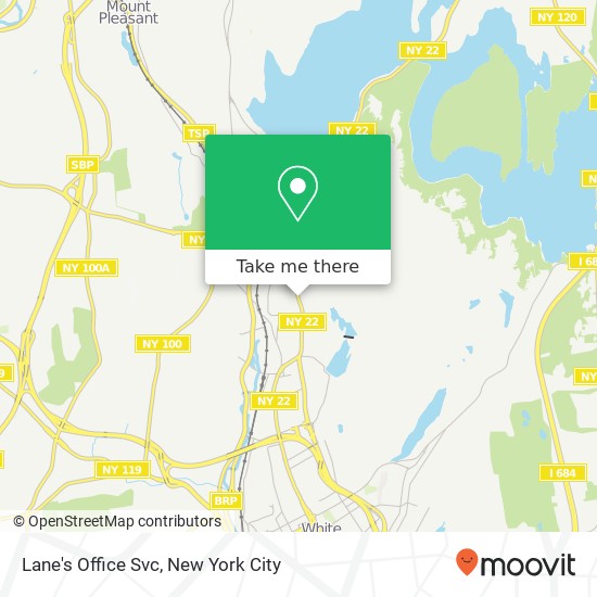 Mapa de Lane's Office Svc