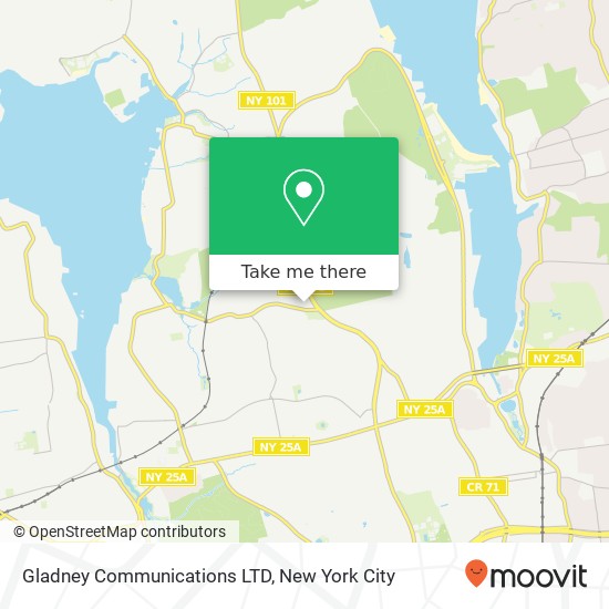 Mapa de Gladney Communications LTD