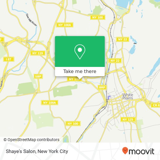 Mapa de Shaye's Salon