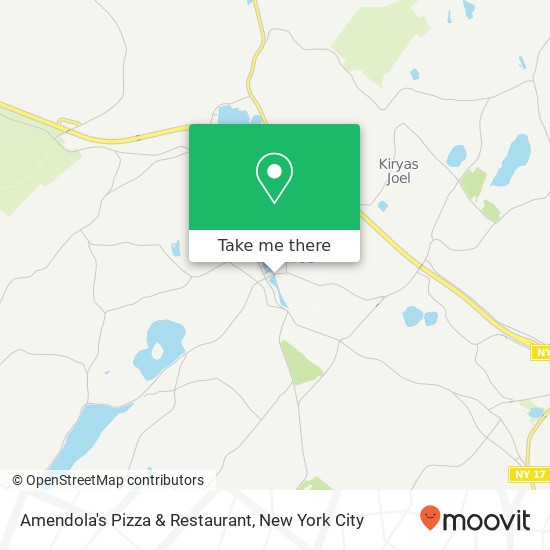 Amendola's Pizza & Restaurant map