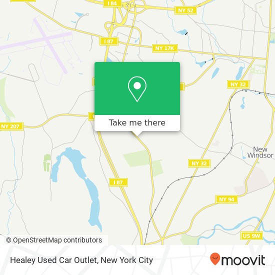 Healey Used Car Outlet map