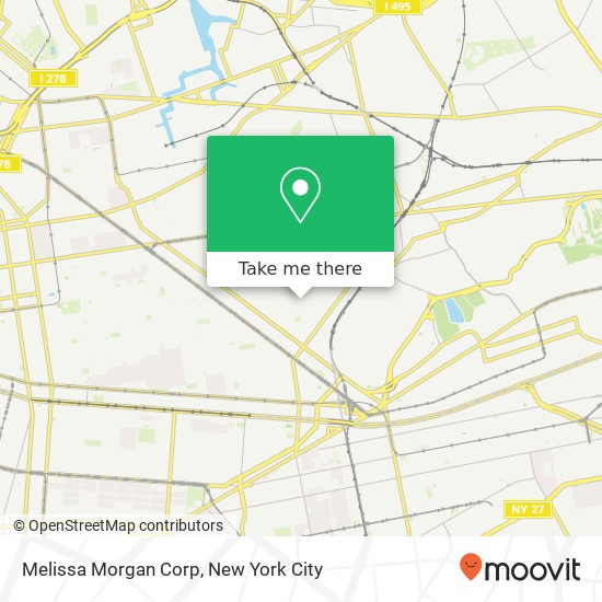 Mapa de Melissa Morgan Corp