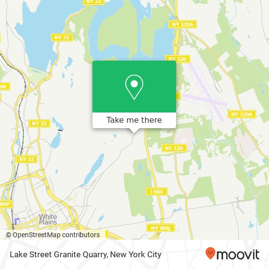 Lake Street Granite Quarry map