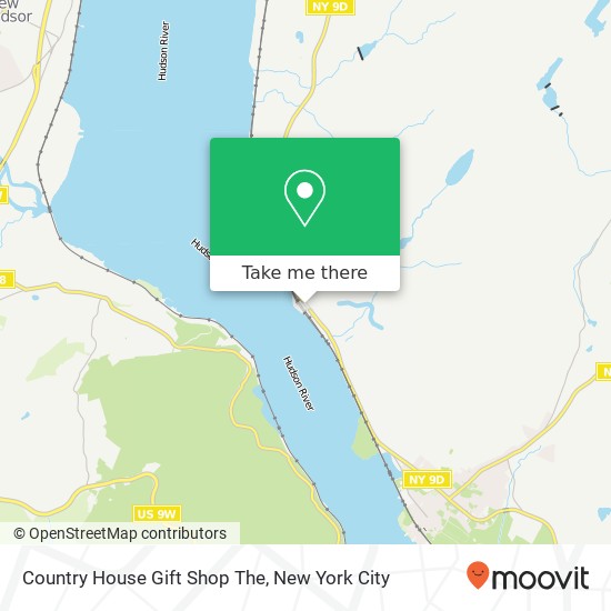 Mapa de Country House Gift Shop The