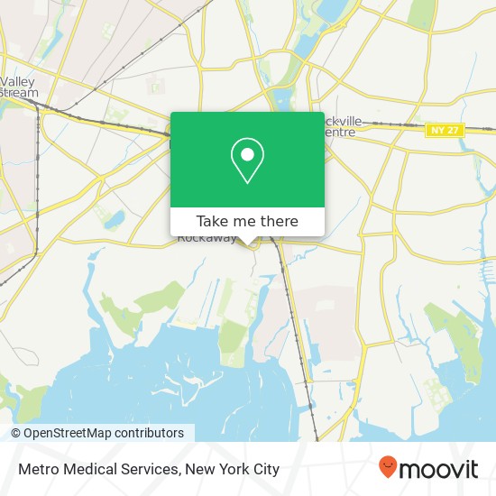 Mapa de Metro Medical Services