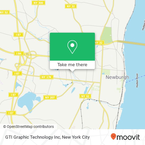 Mapa de GTI Graphic Technology Inc