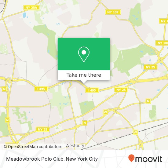 Mapa de Meadowbrook Polo Club