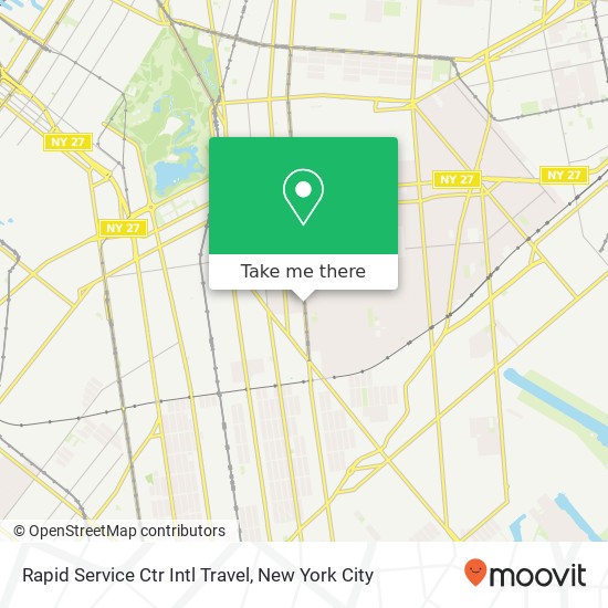 Rapid Service Ctr Intl Travel map