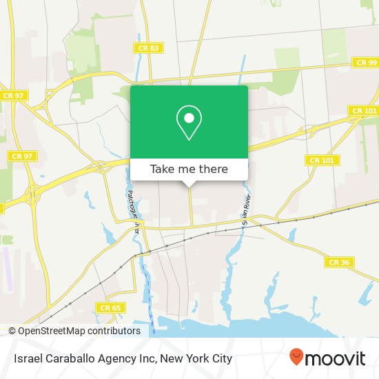 Mapa de Israel Caraballo Agency Inc