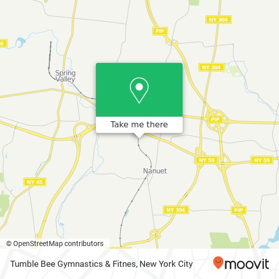 Mapa de Tumble Bee Gymnastics & Fitnes