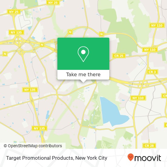 Target Promotional Products map