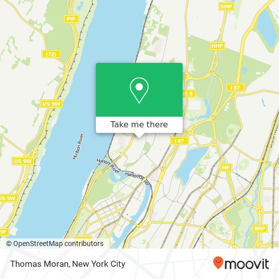 Mapa de Thomas Moran