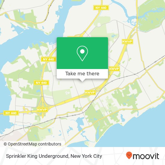 Mapa de Sprinkler King Underground