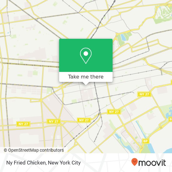 Mapa de Ny Fried Chicken