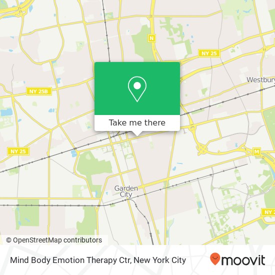 Mapa de Mind Body Emotion Therapy Ctr