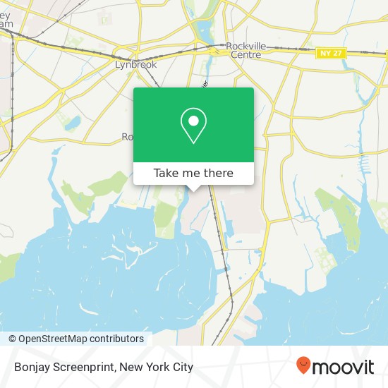 Mapa de Bonjay Screenprint